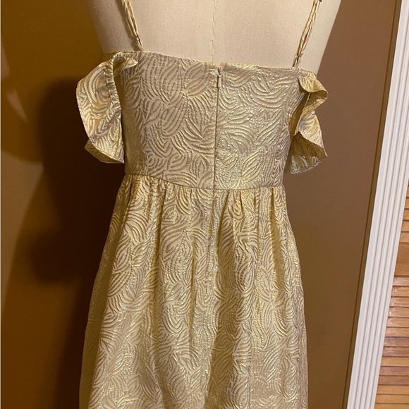 Lilly Pulitzer Cream Strapless Dress - Picture 4 of 7